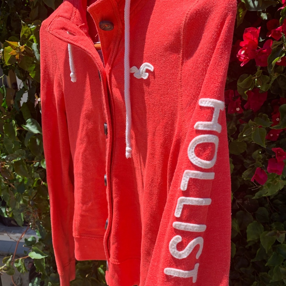 Red Hollister Hoodie